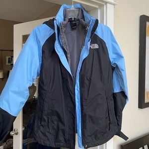 The North Face women’s 3-in-1 jacket.